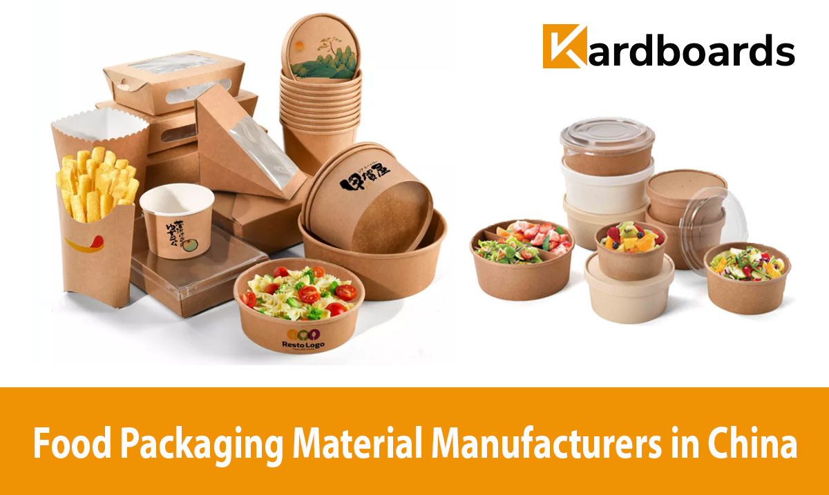 Food packaging material manufacturers in China