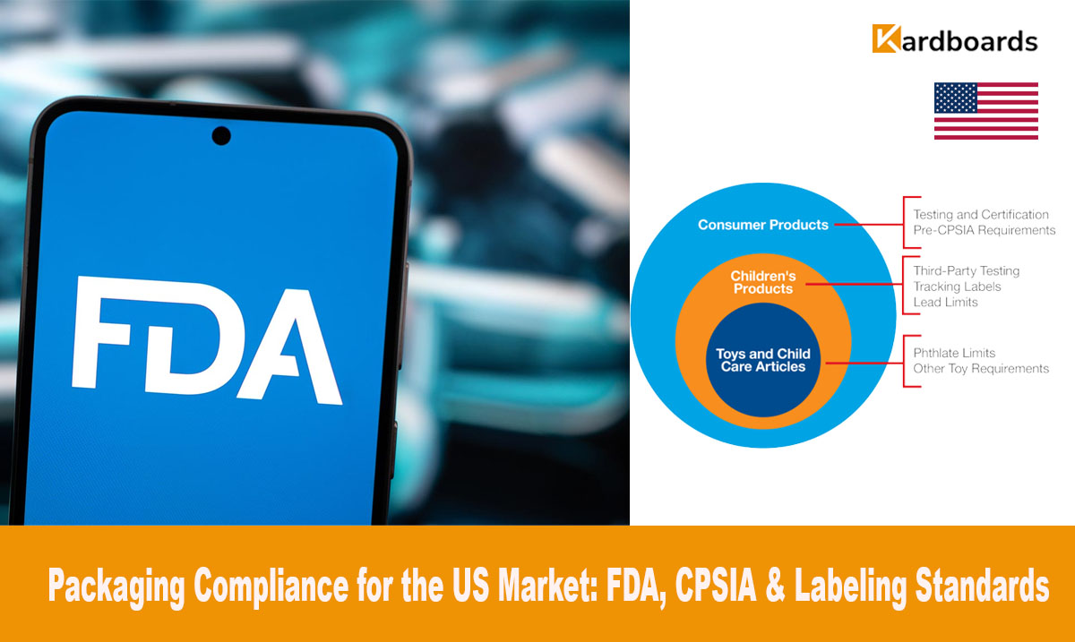 Packaging Compliance for the US Market: FDA, CPSIA & Labeling Standards

