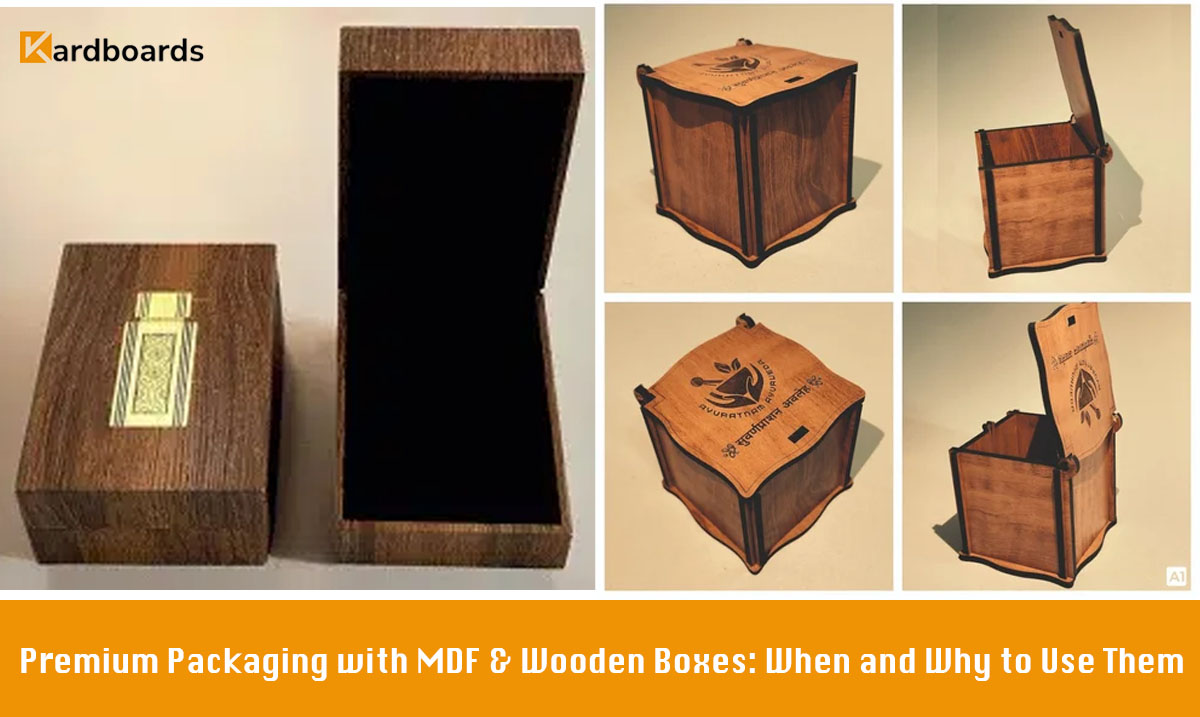 Premium Packaging with MDF & Wooden Boxes: When and Why to Use Them