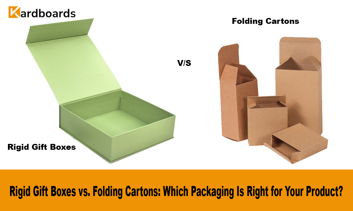 Rigid Gift Boxes vs. Folding Cartons: Which Packaging Is Right for Your Product?