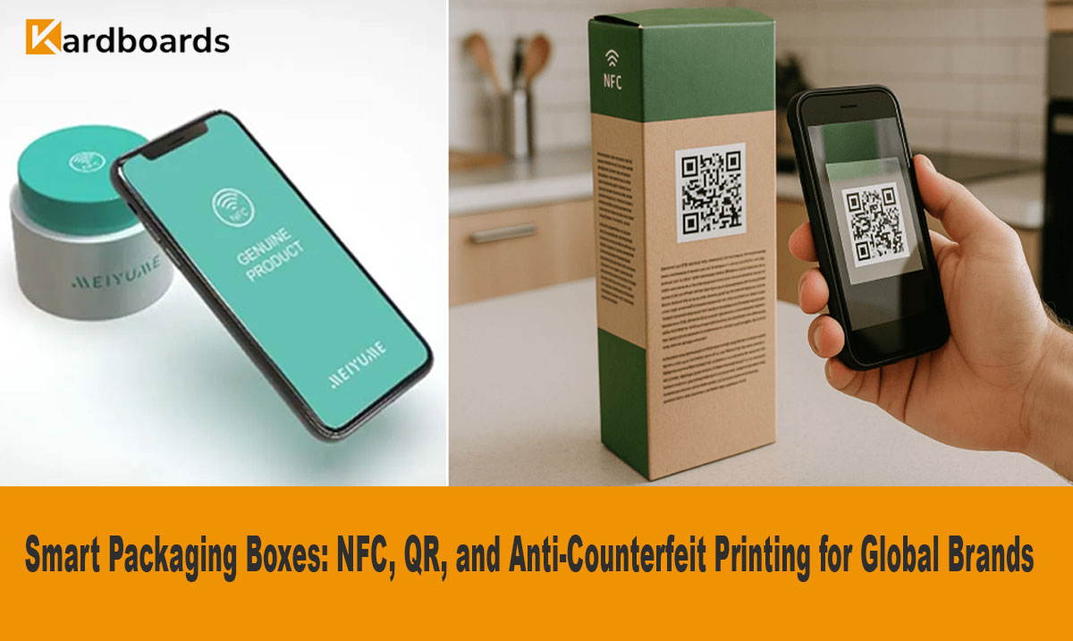 Smart Packaging Boxes: NFC, QR, and Anti-Counterfeit Printing for Global Brands