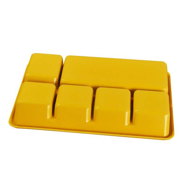 PS Yellow Blister Inner Tray Packaging – Durable Insert Tray for Product Display