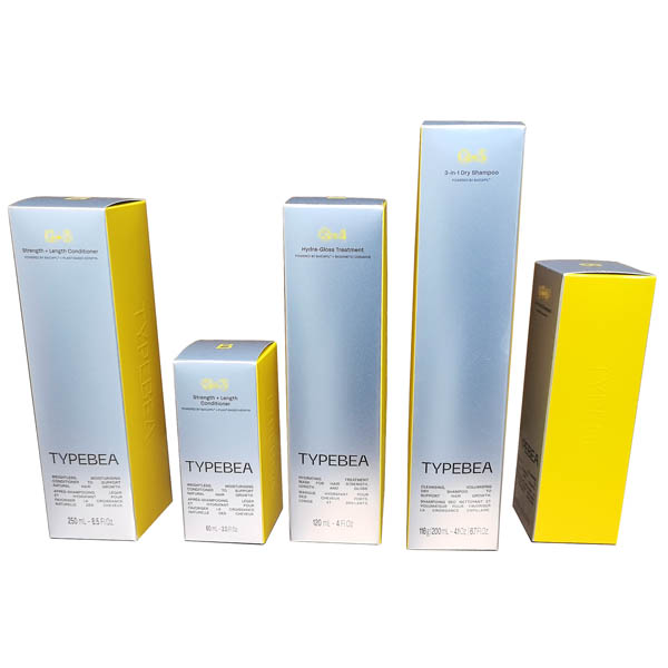 Self-Locking Bottom Card Box with Elegant Hot Stamping