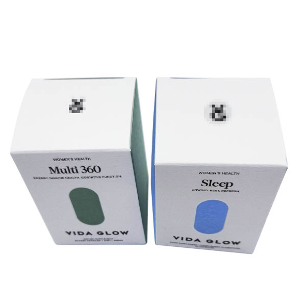 Self-Locking Bottom Card Box with UV, Hot Stamping, and Embossing