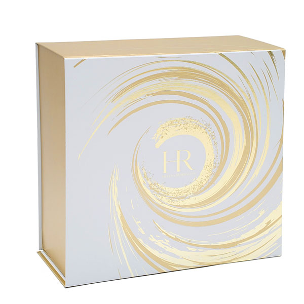 Luxury Four-Piece Book-Style Box with Flat Hot Stamping