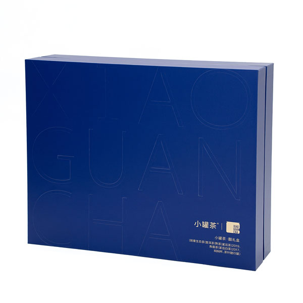 Premium Combination Lip and Base Box with Hot Stamping and Pad Embossing