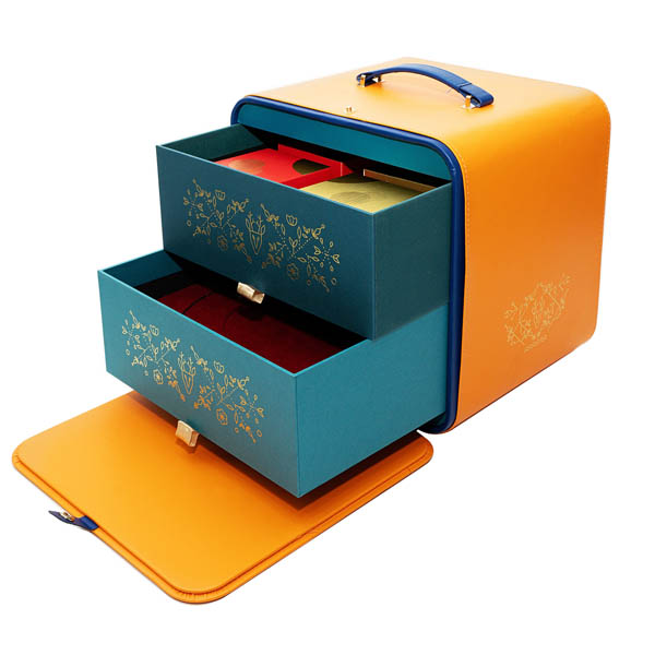 Double-layer Leather Special-Shaped box