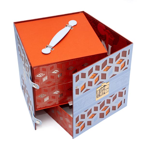 Hollowed-Out Mooncake Special-Shaped box