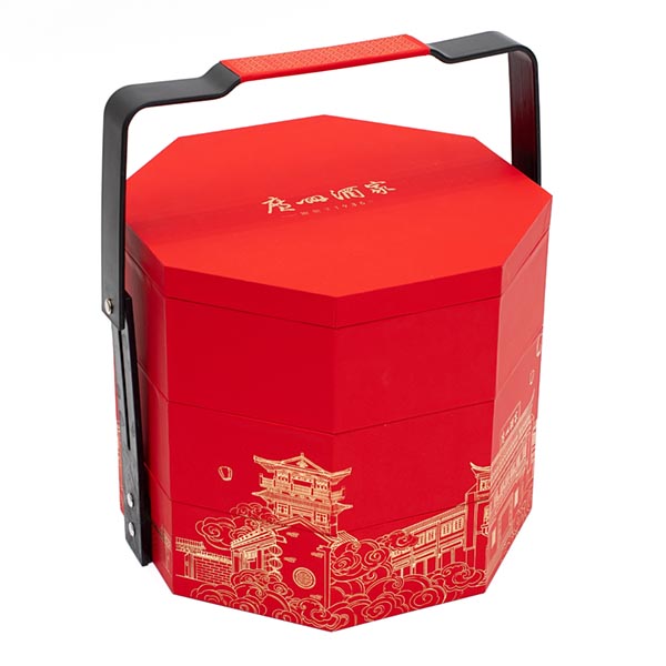 Octagonal Mooncake Special-Shaped box