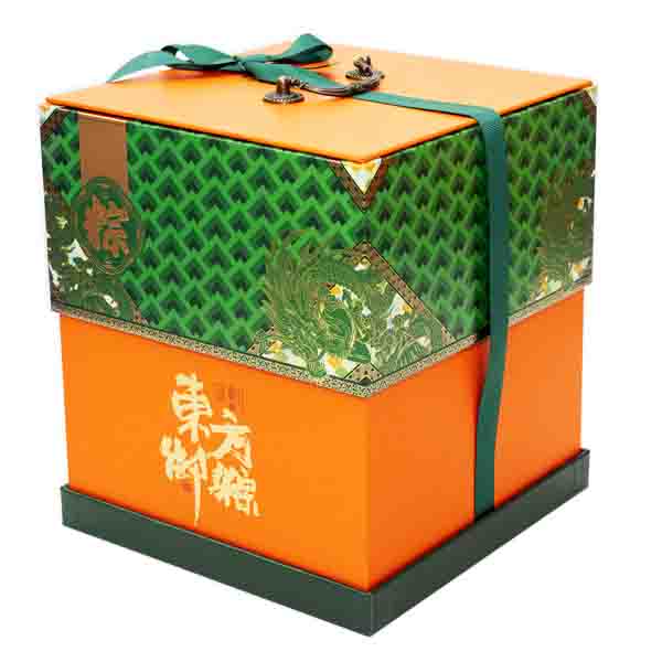 Top and Base Zongzi Special-Shaped box 
